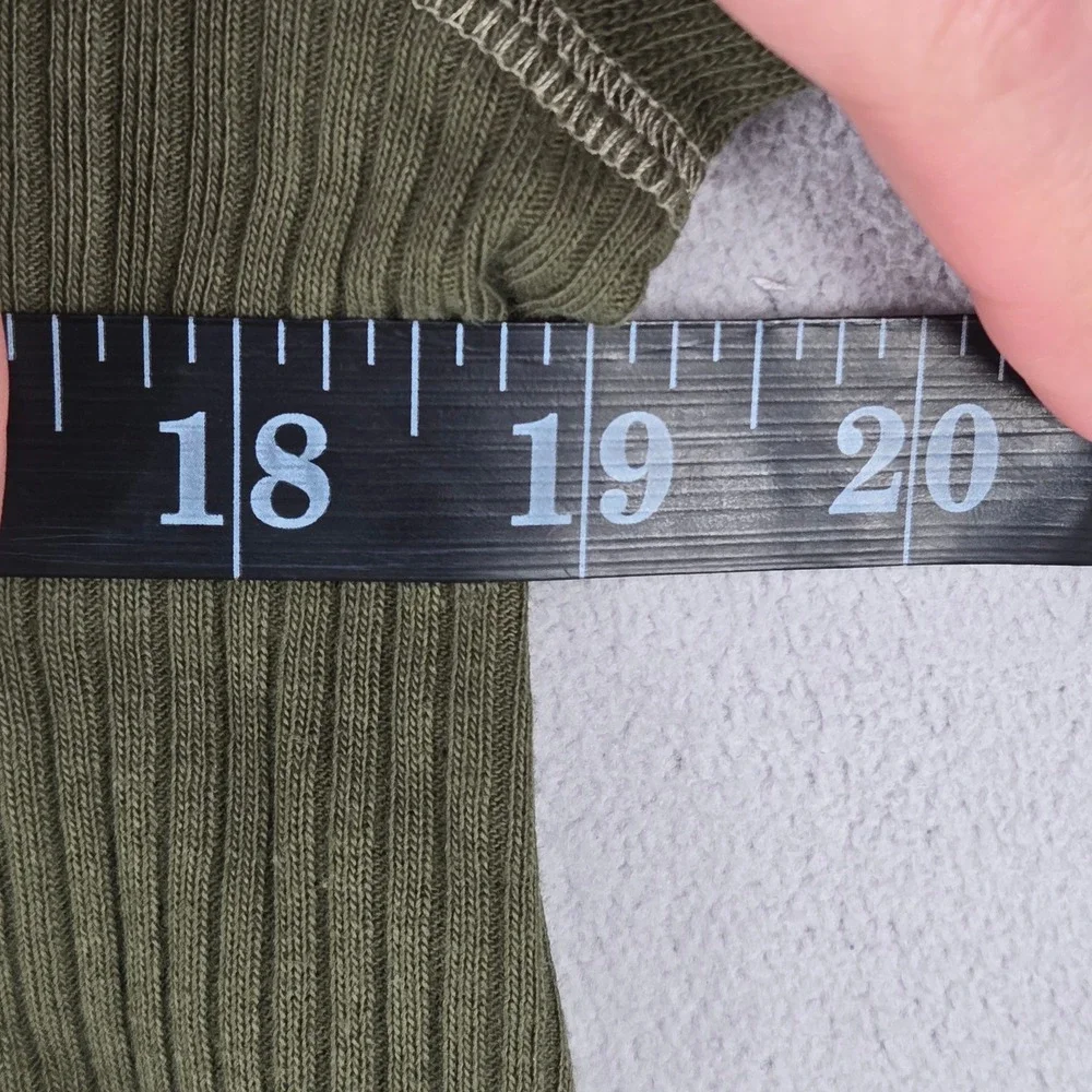 Old Navy New‎ L (10-12) Crewneck Sweater Kids Olive Green Gorpcore Raglan